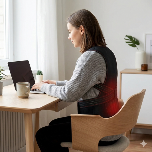 Heated Tourmaline Magnetic Wellness Vest